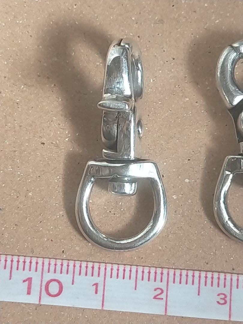 銀925製スナップフック 3個セット - 小物オンライン