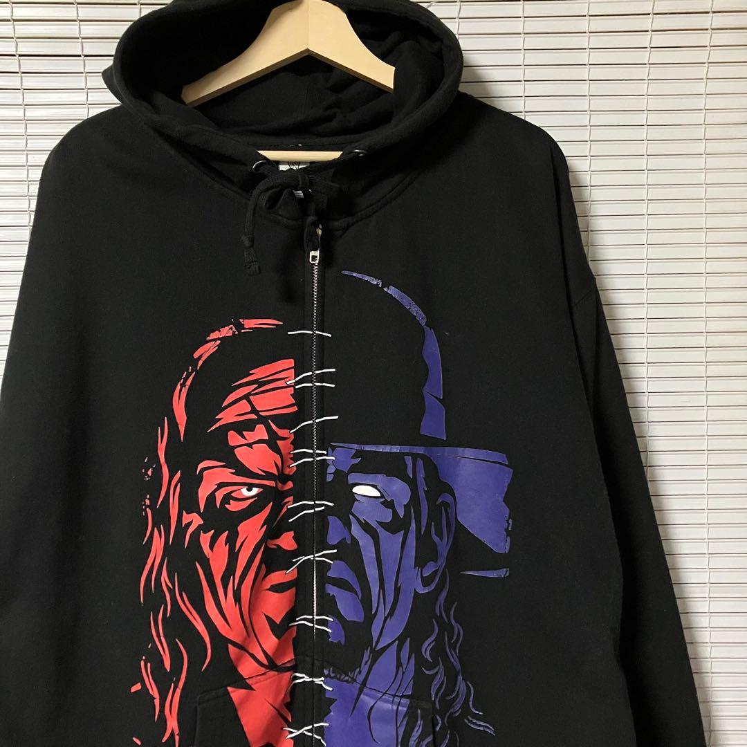 WWE ケイン&アンダーテイカー ジップパーカー 2XL - メルカリ