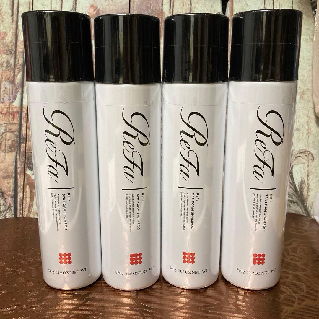 リファ　スパフォーム　頭皮用　シャンプー　4本セット ReFa】炭酸ファインバブル・スパフォームシャンプー