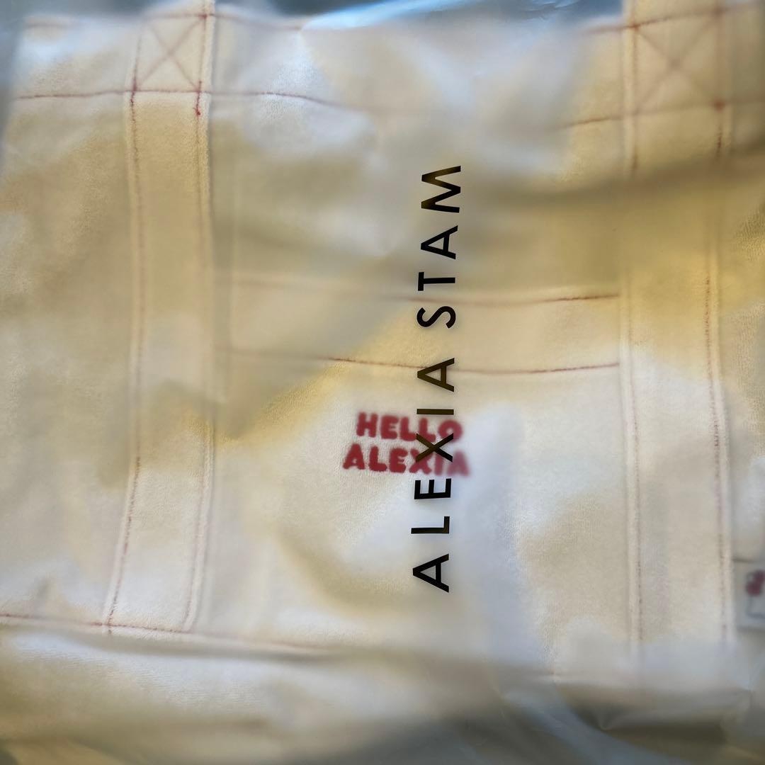 ALEXIASTAM サンリオ キティ 限定 ビーチバッグ トートバッグ 白