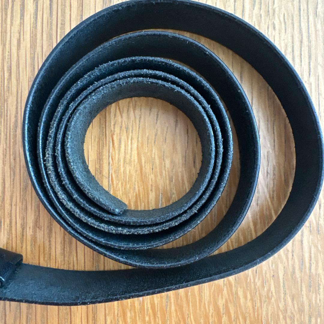 ミナペルホネン レザーベルト ブラック - メルカリ