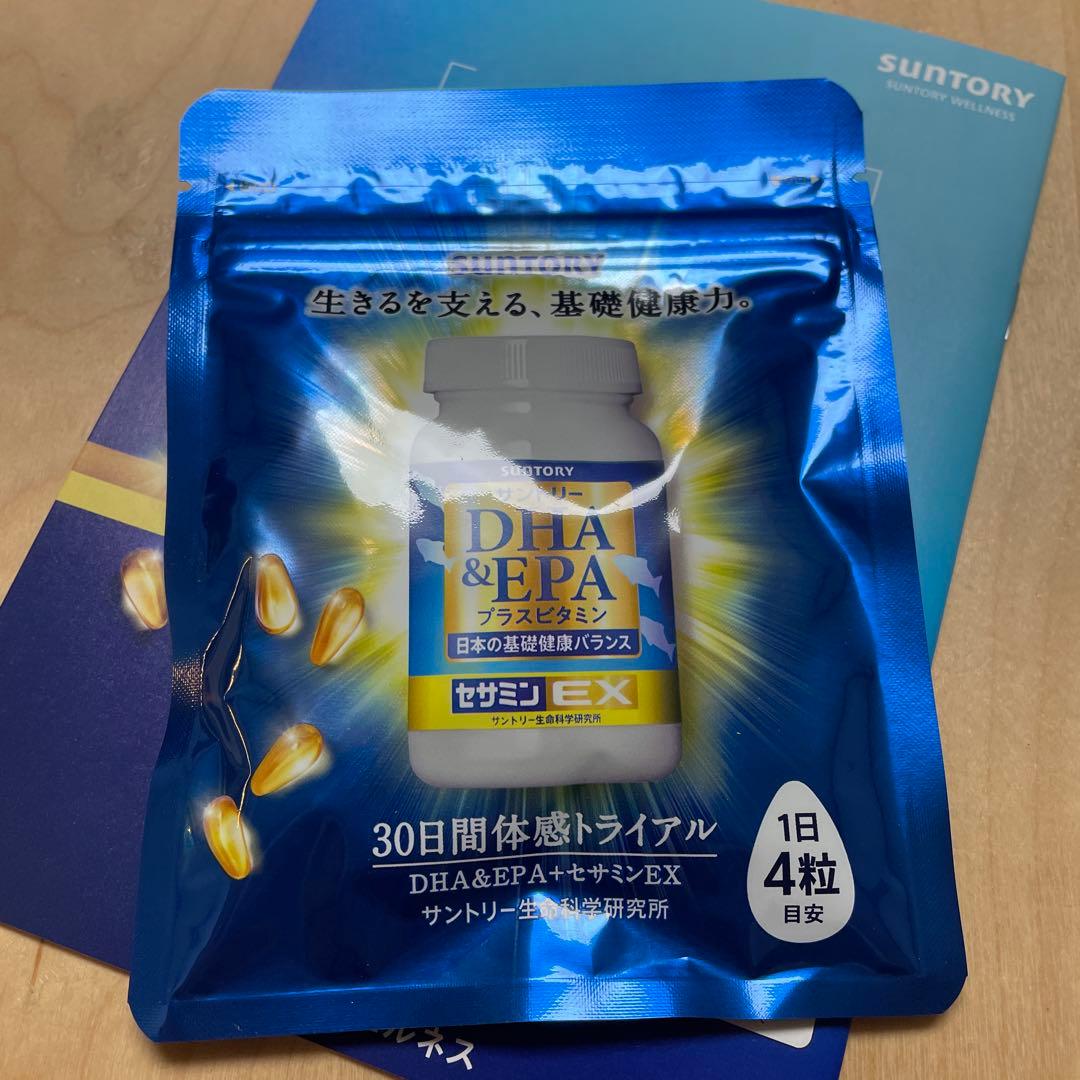 新品未開封 サントリー DHA&EPA プラスビタミン セサミンEX - メルカリ