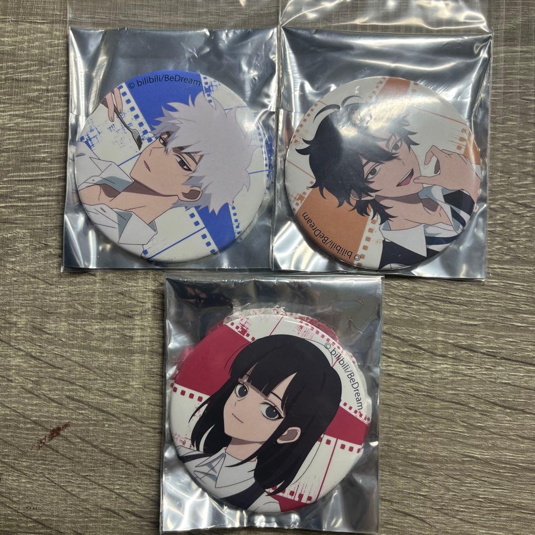 時光代理人 スマイルベースカフェ 缶バッジ セット - メルカリ