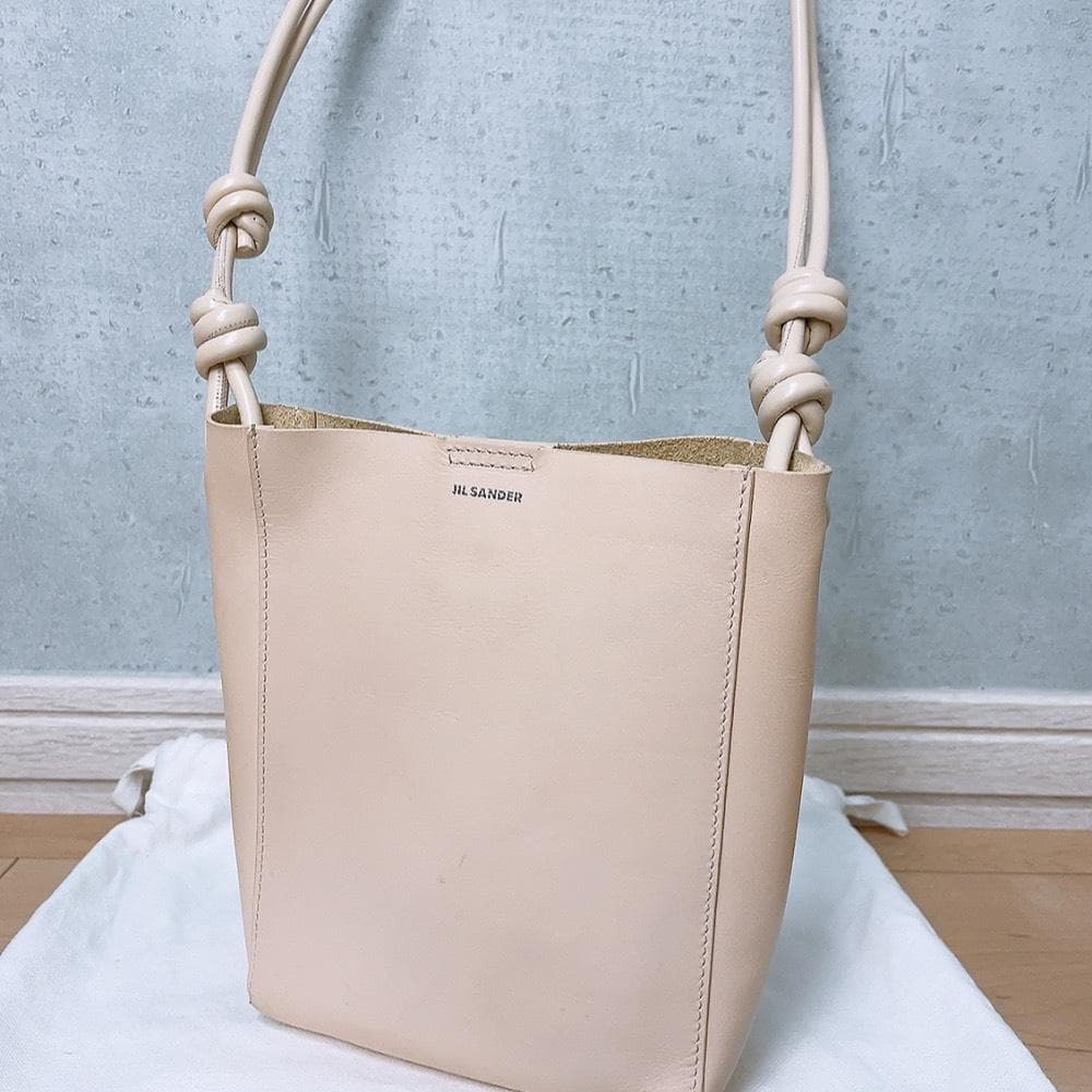 ジルサンダー GIRO CROSSBODY ショルダーバッグ ベージュ ジルサンダー ショルダーバッグ ジロ クロスボディバッグ ベージュ