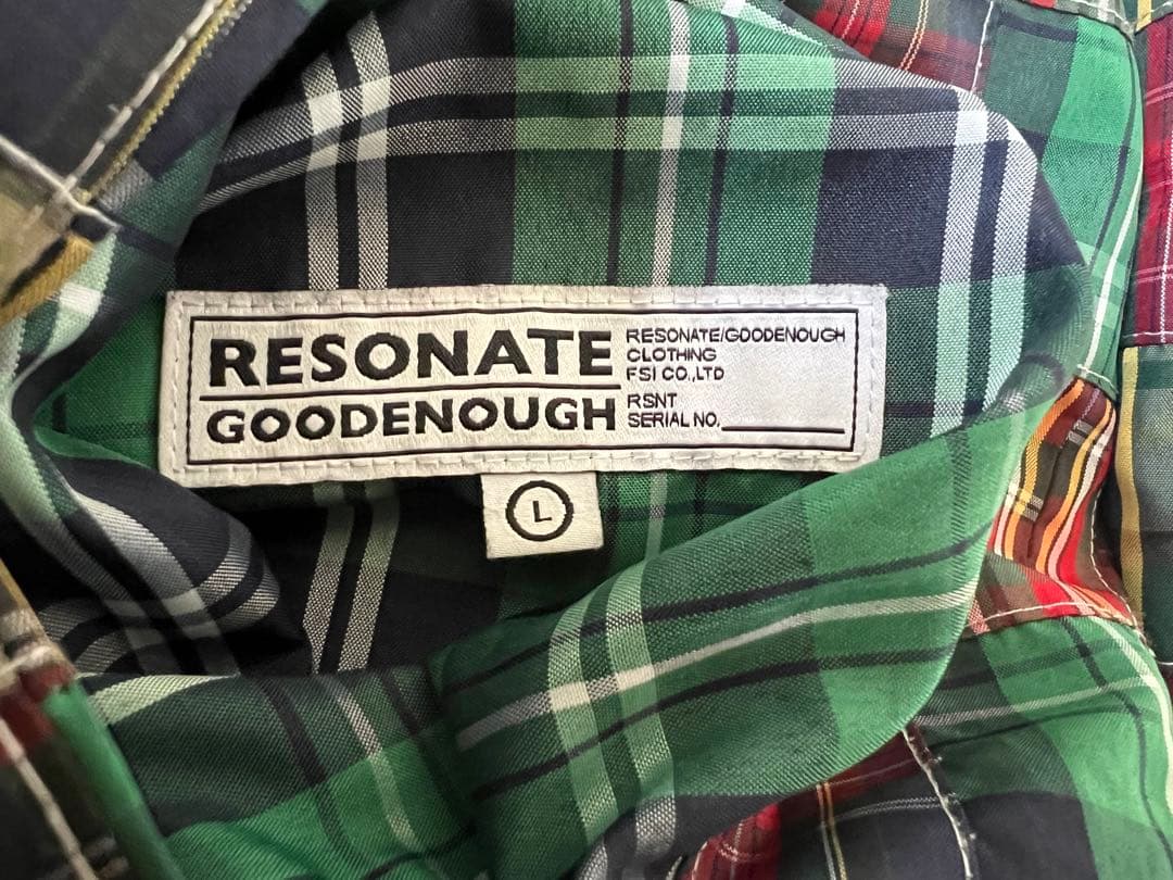 GOODENOUGH パッチワーク リバーシブル ジャケット 藤原ヒロシ - メルカリ