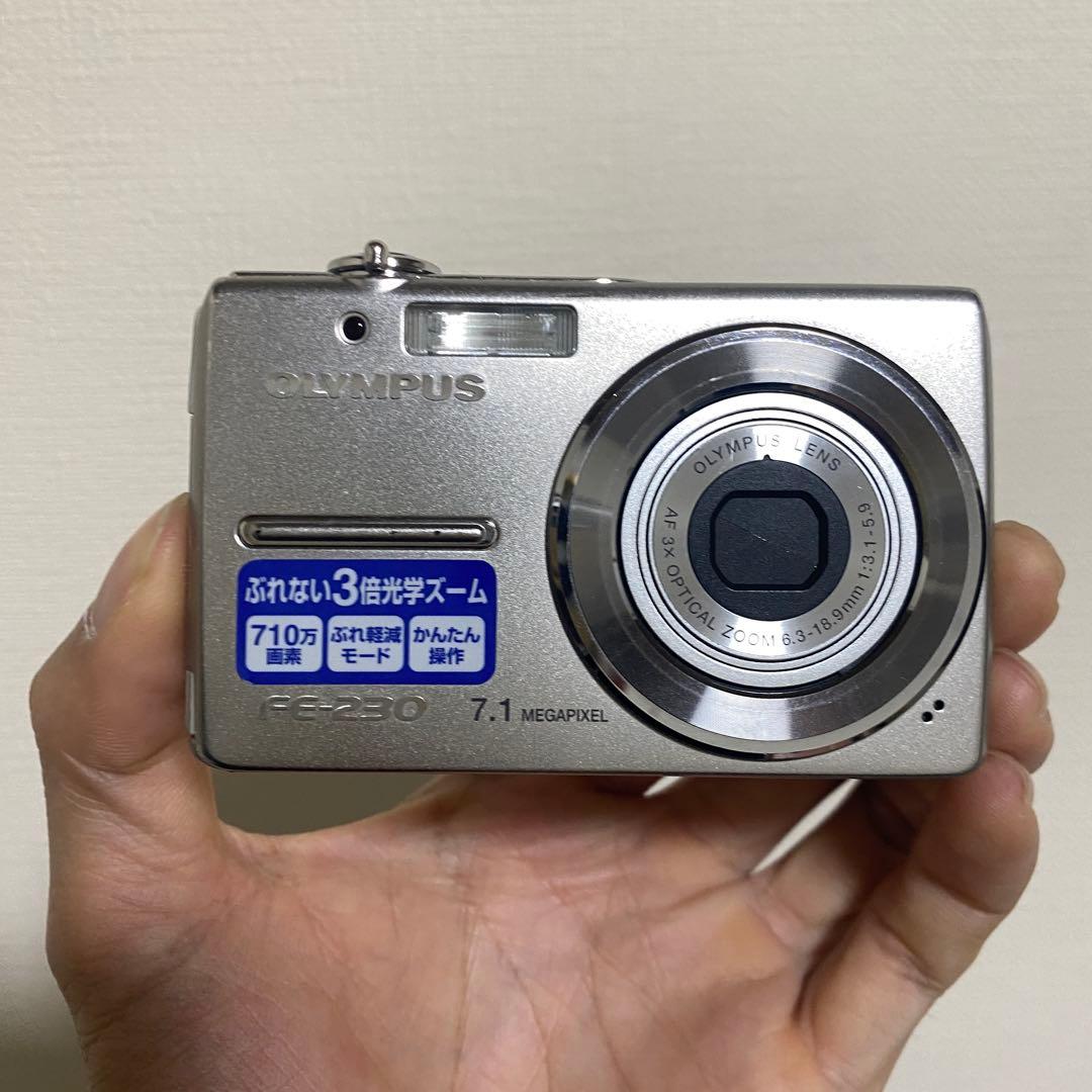完動美品】OLYMPUS FE-230 コンパクトデジカメCCD 付属品あり - メルカリ