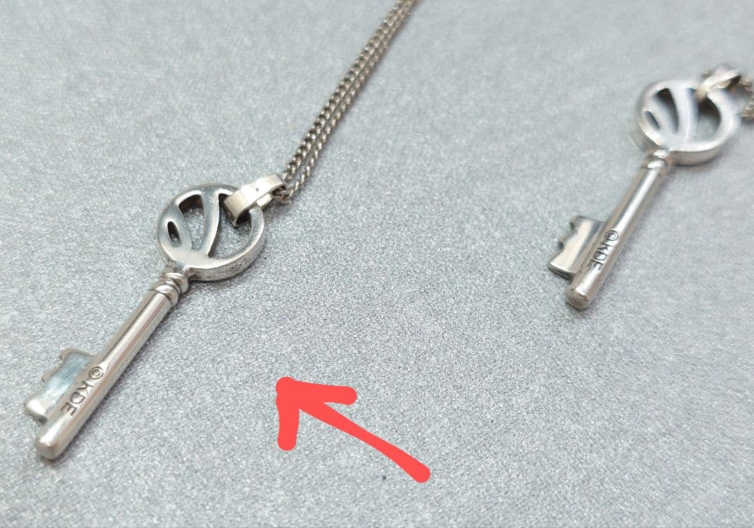 喫茶珊瑚礁の鍵ネックレス ときめきメモリアル GS2 佐伯瑛 - メルカリ