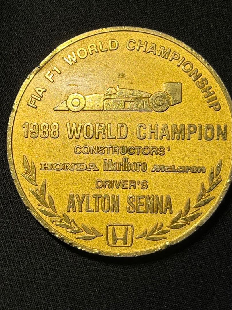 ホンダ F1 優勝記念メダル アイルトン セナ - メルカリ