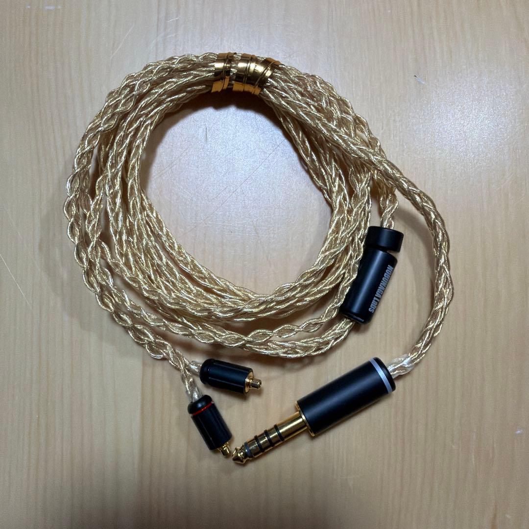 NOBUNAGA Labs 4.4mm MMCX 5極バランスケーブル 「澪標」