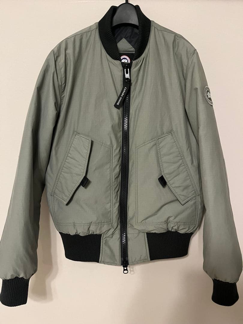 カナダグース フレイザーボンバー カーキ MA-1 XS（Mサイズ相当