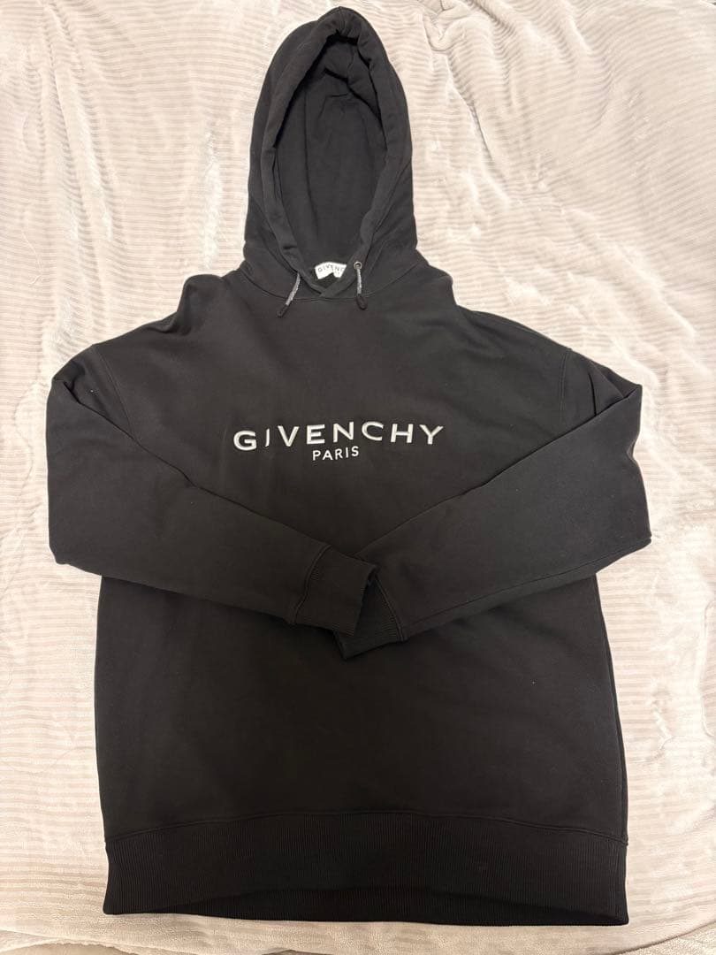 GIVENCHY ブラック フーディ Givenchy Regular Fit Zip Hoodie | Nordstrom