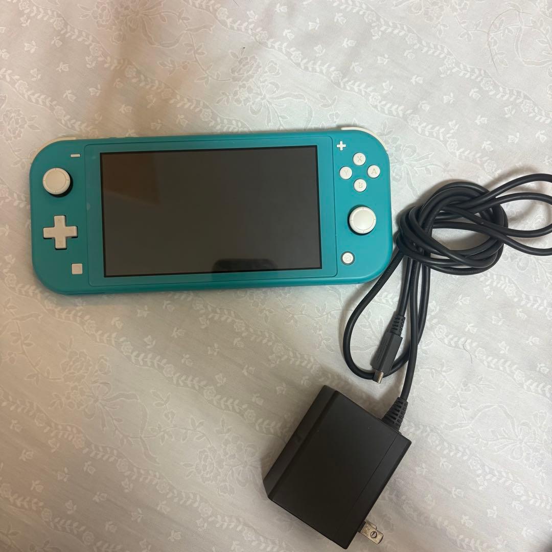 NintendoSwitch Lite ターコイズ 本体 充電器 SwitchLite用 USB-C 充電器 ターコイズ BKS-NSL013 【Switch Lite