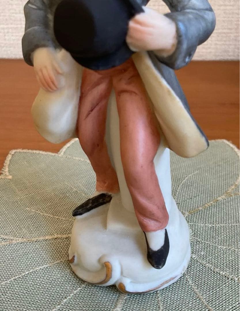 瀬戸ノベルティ陶器人形 陶器置物 昭和レトロ アンティークドール 瀬戸