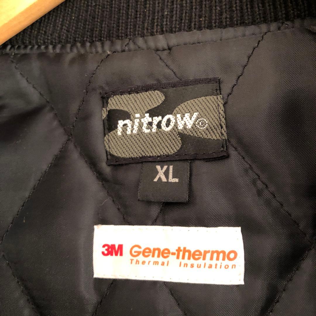 AGITO限定NITROWレザースタジャンXLナイトロウNITRO着用 - メルカリ