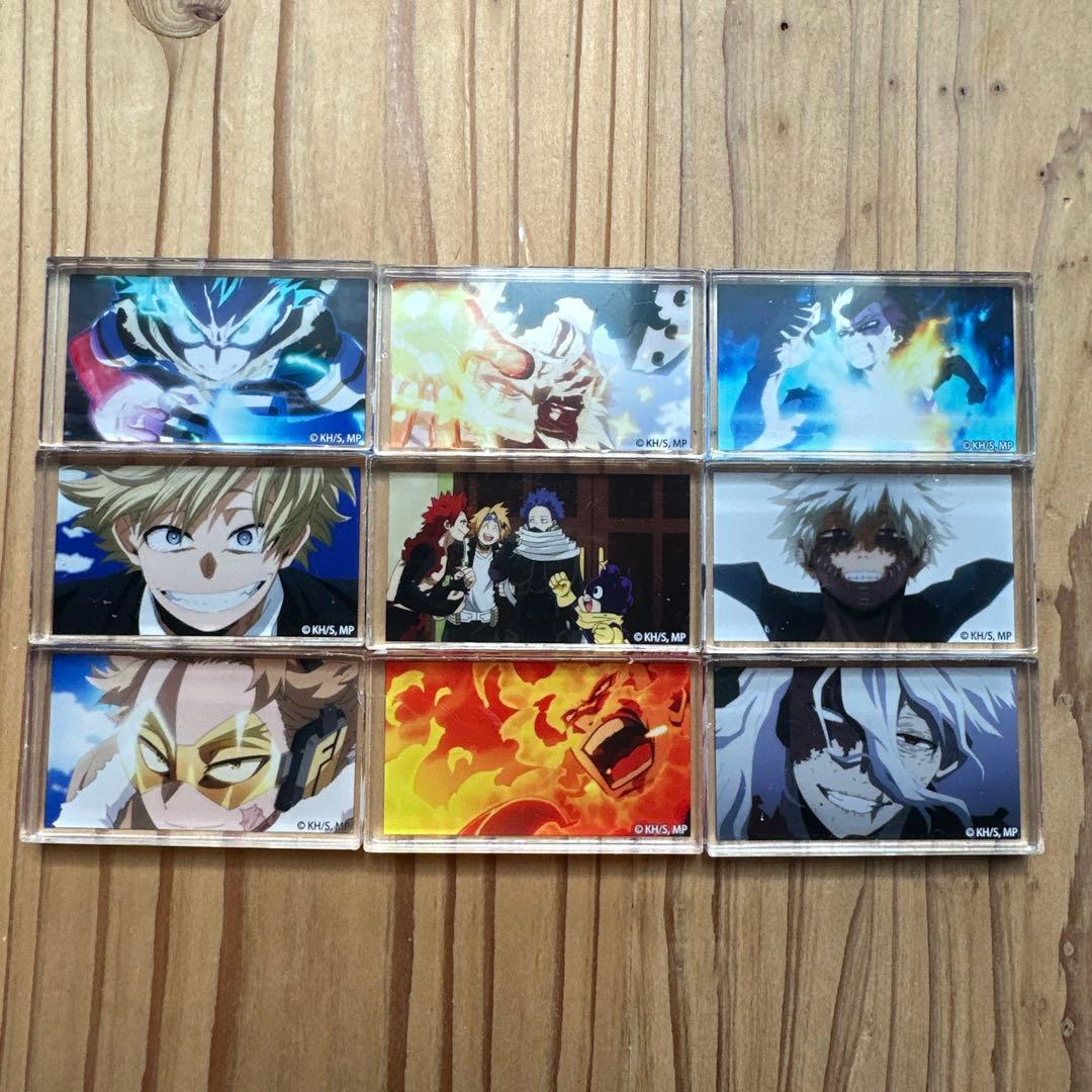 僕のヒーローアカデミア ミニアクリルブロック まとめ売り - メルカリ
