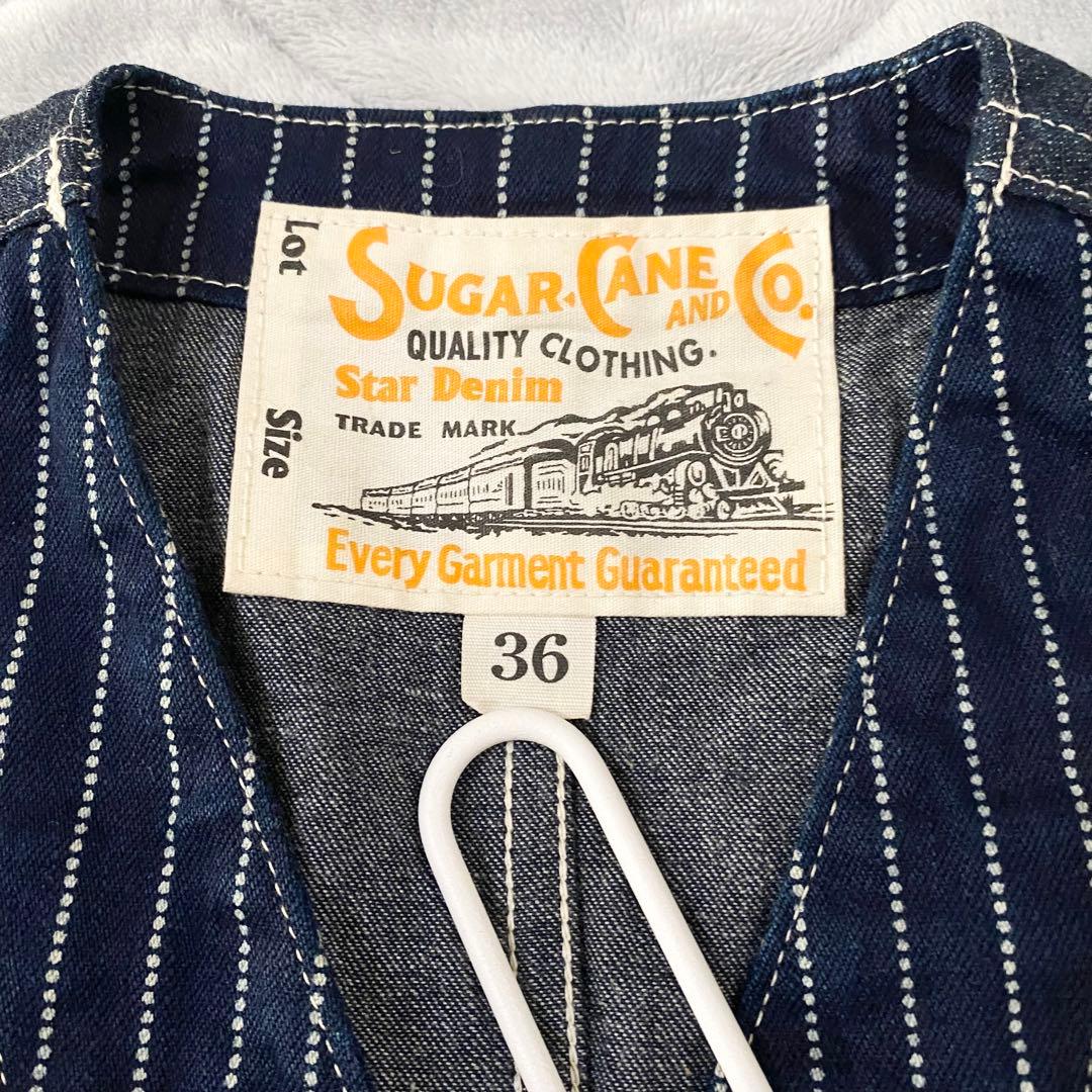 美品】sugar cane シュガーケーン ウォバッシュ ベスト 36 - メルカリ