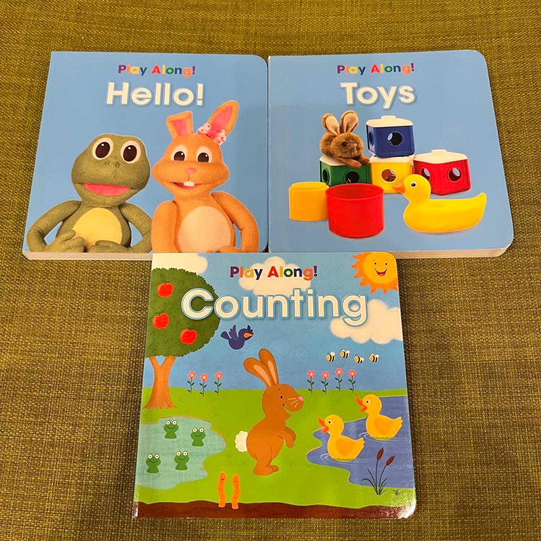 Play Along! 幼児向けボードブック全3巻セット BluRay