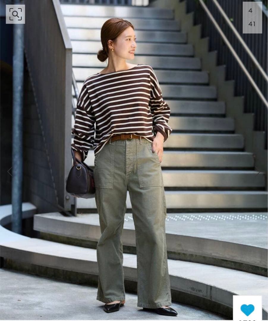 フレームワーク　ベイカーパンツ36 FRAMeWORK（フレームワーク）の「20thスタッズ付きベイカーパンツ