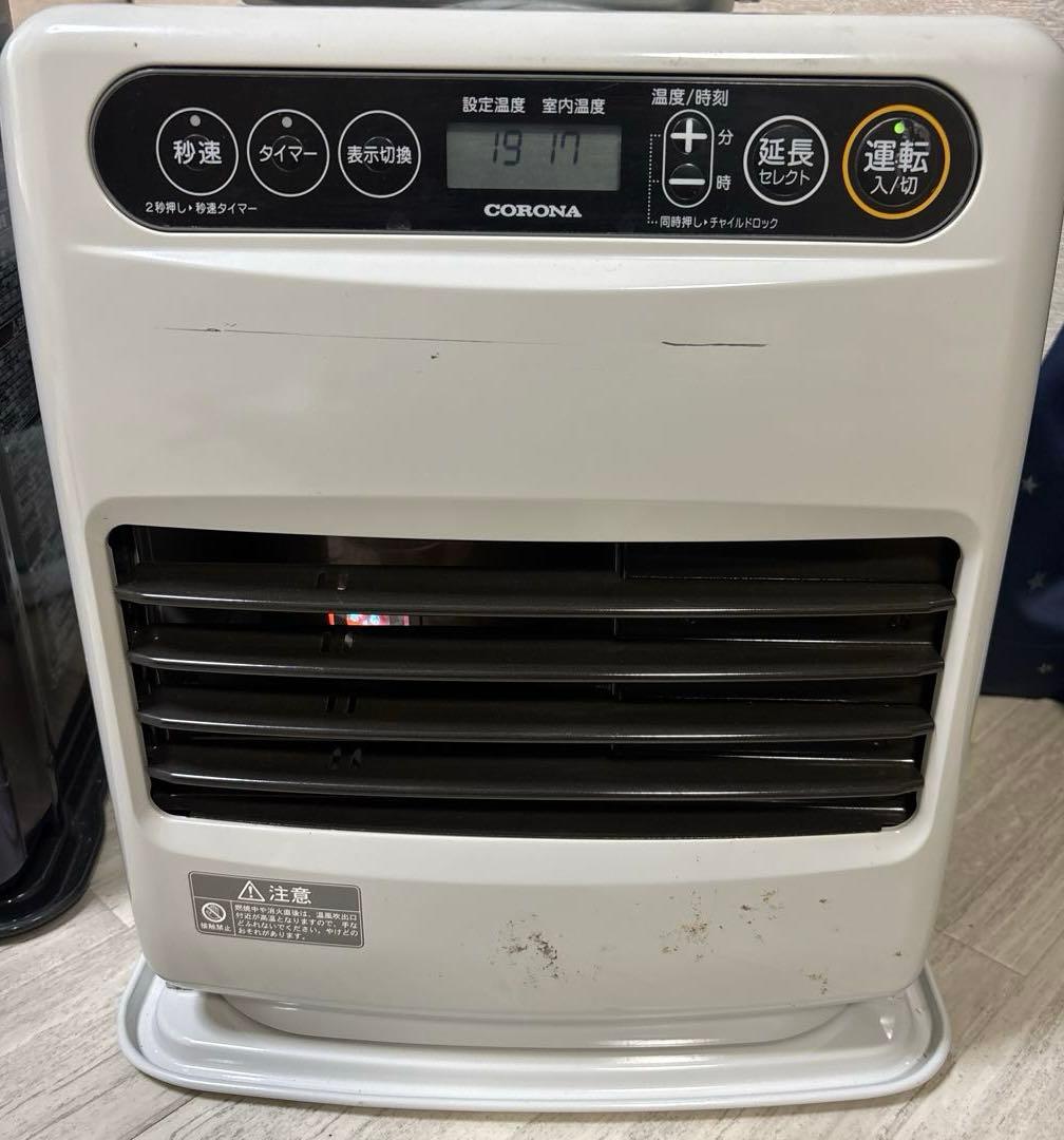 プロフ必読！分解清掃済み！22年製コロナ石油ファンヒーター FH-G3221Y コロナ FH-VG3322Y TB 石油ファンヒーター VGシリーズ ブロンズ