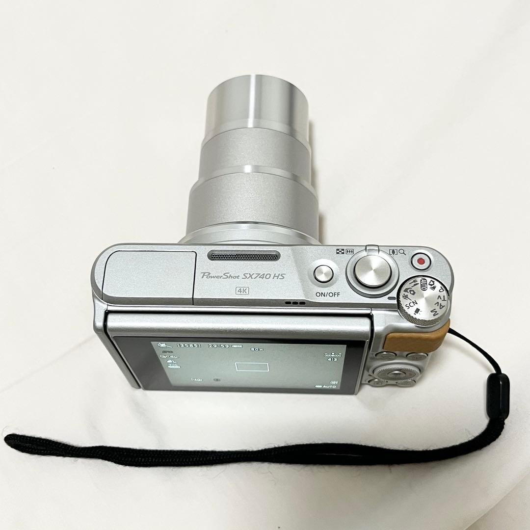 すぐに使用可】PowerShot SX740 HS シルバー 望遠 高画質