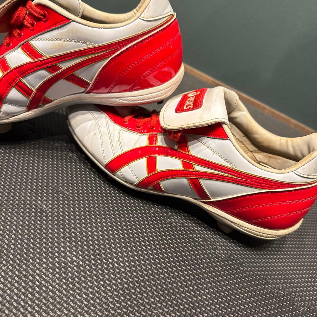 アシックス オーダースパイク 野球スパイク 27.0ワイド 折ベロ - メルカリ