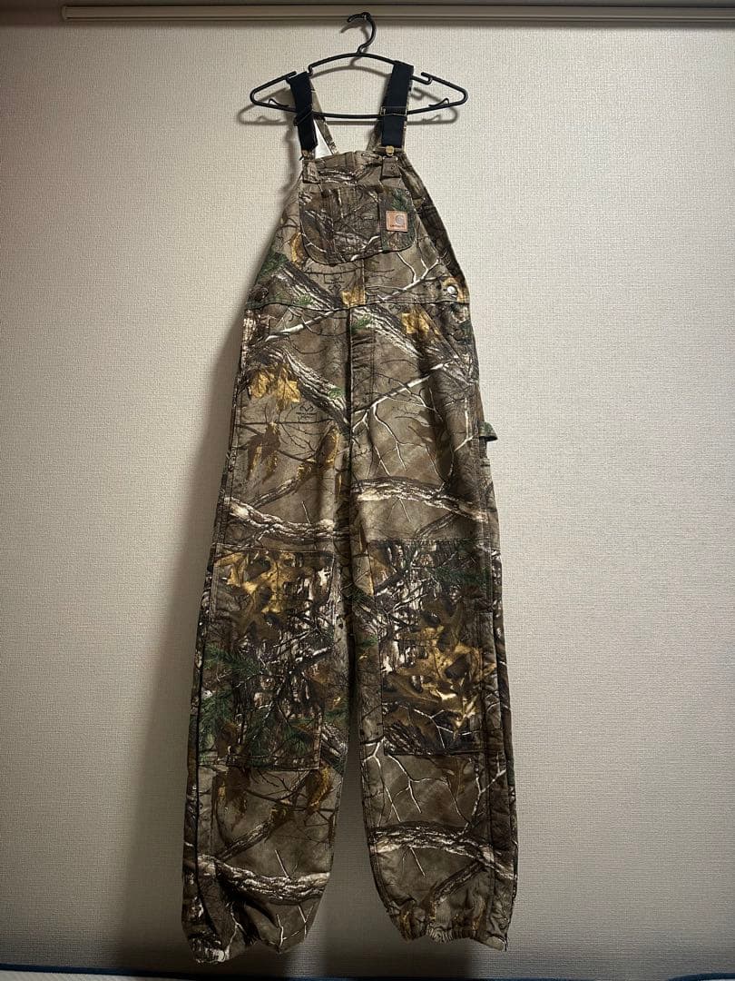 90s Carharttリアルツリー カモ オーバーオール 美品 W34×L32 CARHARTT カーハート リアルツリーカモ オーバーオール - メルカリ