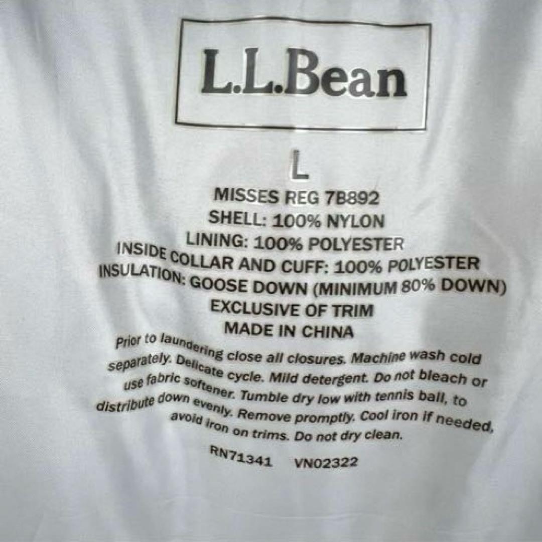 L.L.Bean 00s グースダウンジャケット L ブラウン　希少カラー