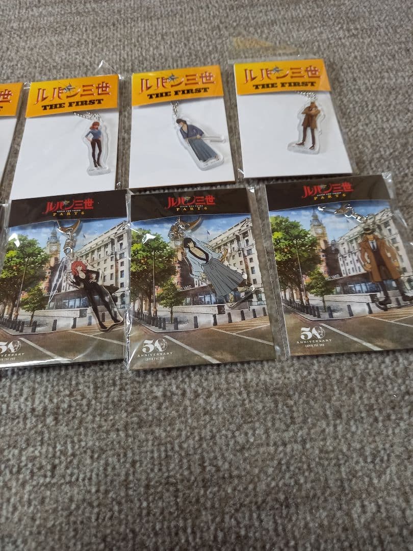 ルパン三世 レア！アクリルキーホルダーセット - メルカリ