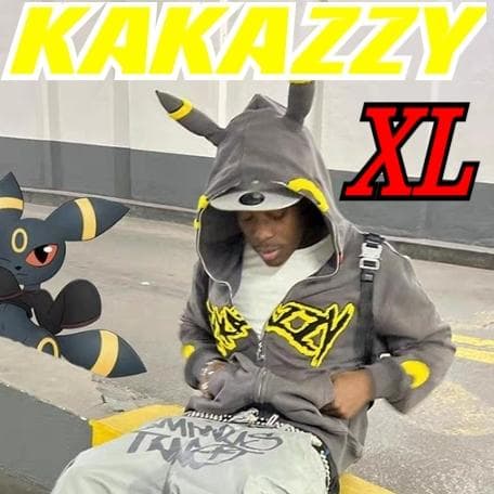 KAKAZZY パーカー フーディー ポケモン ブラッキー ハロウィン 2L