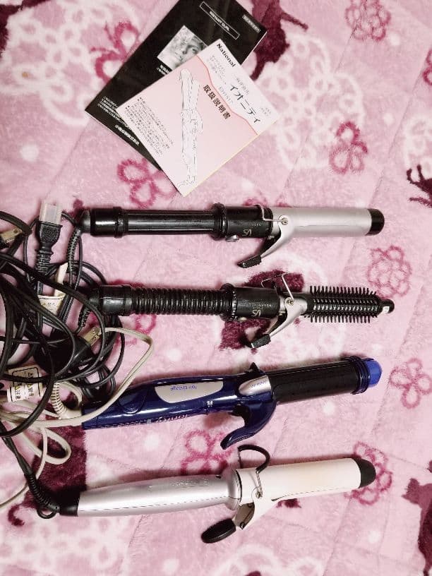 ReFa カールヘアアイロン シルバー/ブルー