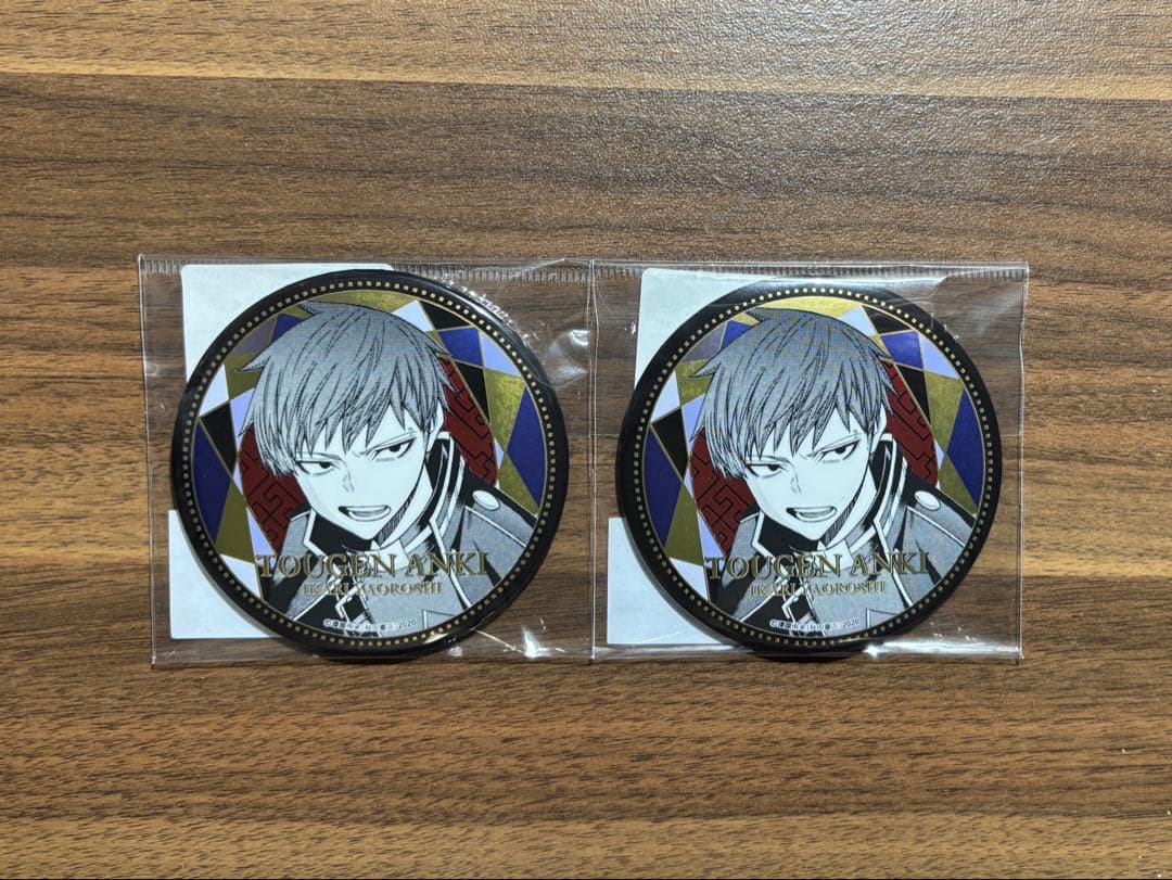 桃源暗鬼 BIGメタリック缶バッジ 矢颪碇 - メルカリ