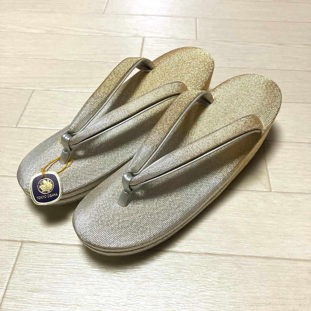 《未使用・箱付き》東京胡蝶　草履バッグセット　日本製