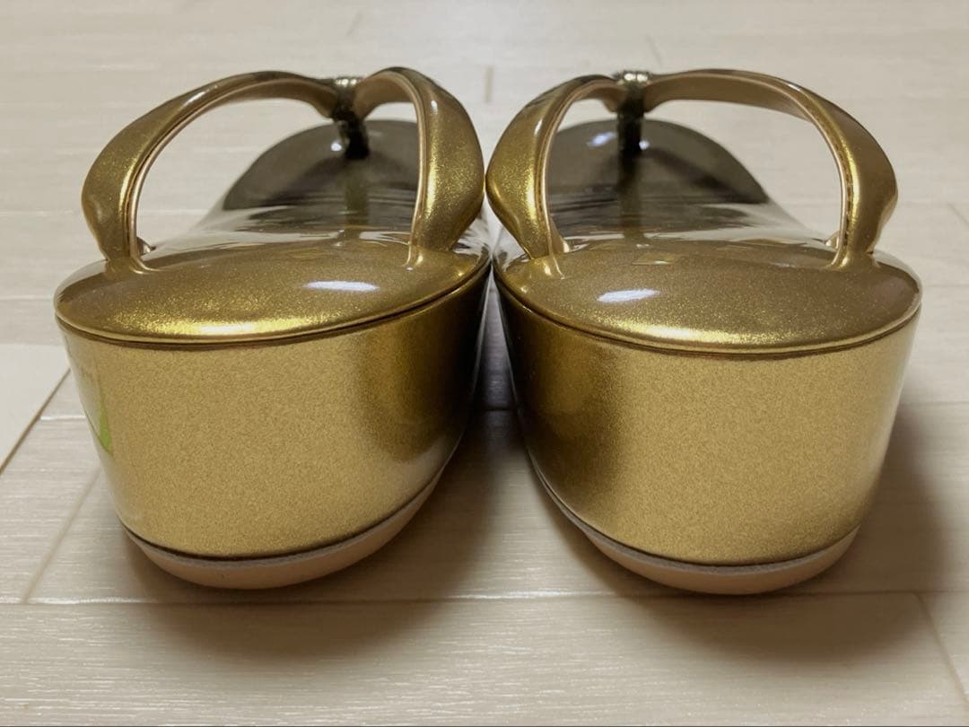 《箱付き》伊と忠　高級　草履バッグセット　螺鈿細工