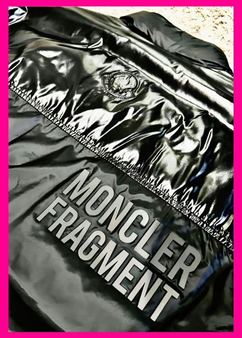 ユニセックスステッチロゴMONCLERフラグメントダウンジャケット モンクレール ユニセックスステッチロゴMONCLERフラグメントダウンジャケット