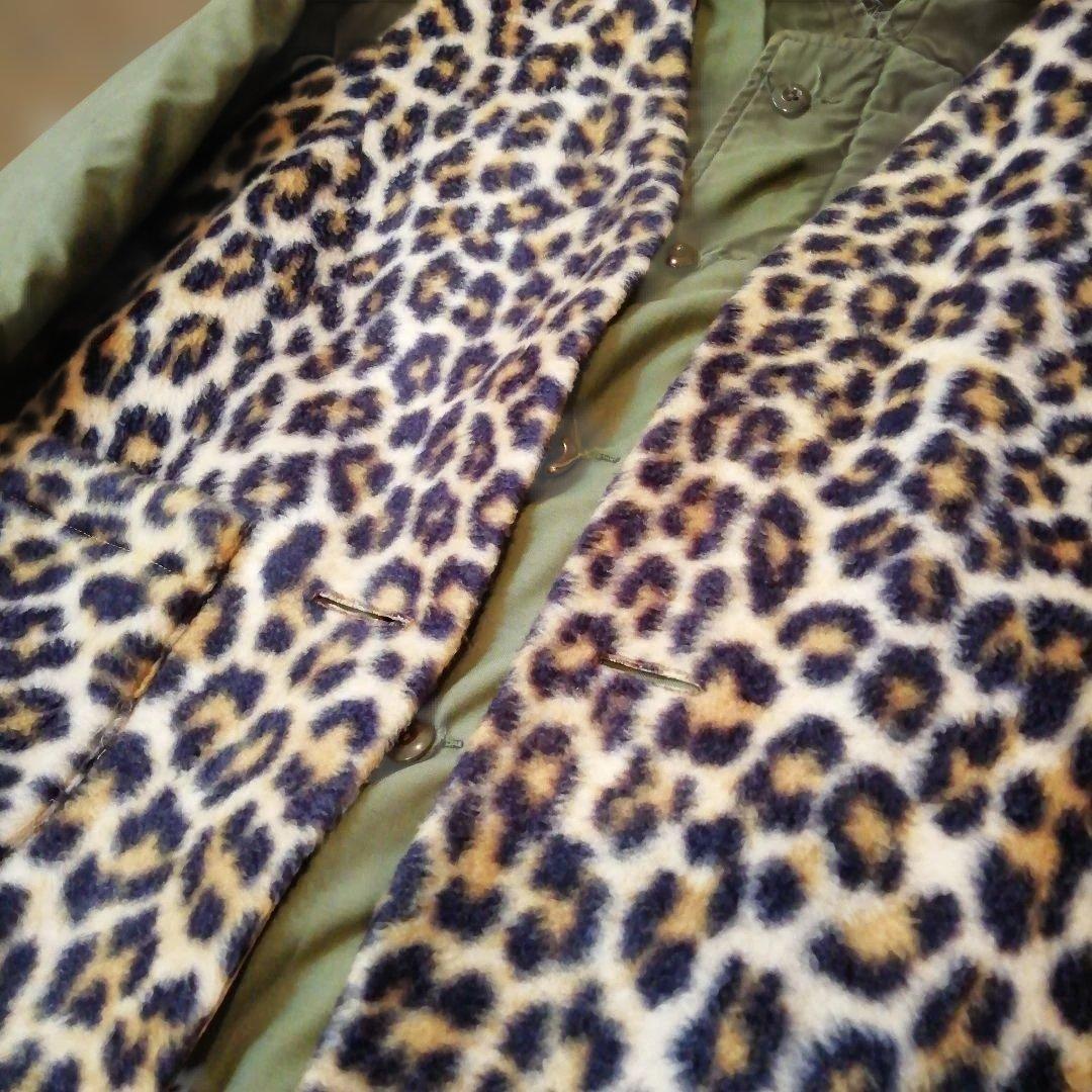 ビンテージ レオパード ベスト フェイクファー MCベスト 豹柄 - メルカリ