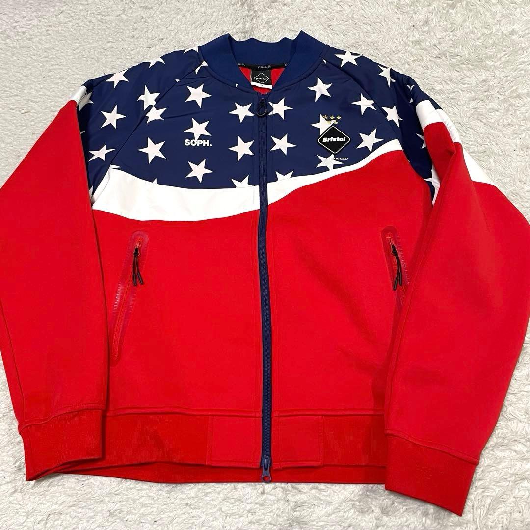 美品 SOPH FCRB × コカコーラ コラボジャケット XL F.C.R.B.×「コカ·コーラ」ロゴを配したジャケットやフーディー、星