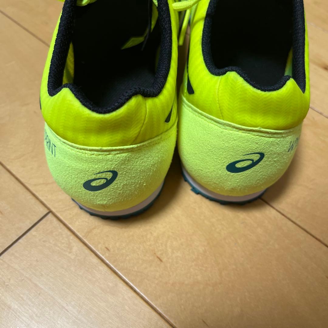 ぺ*こ様 アシックス ウインドスプリント2 　イエロー　26.5cm