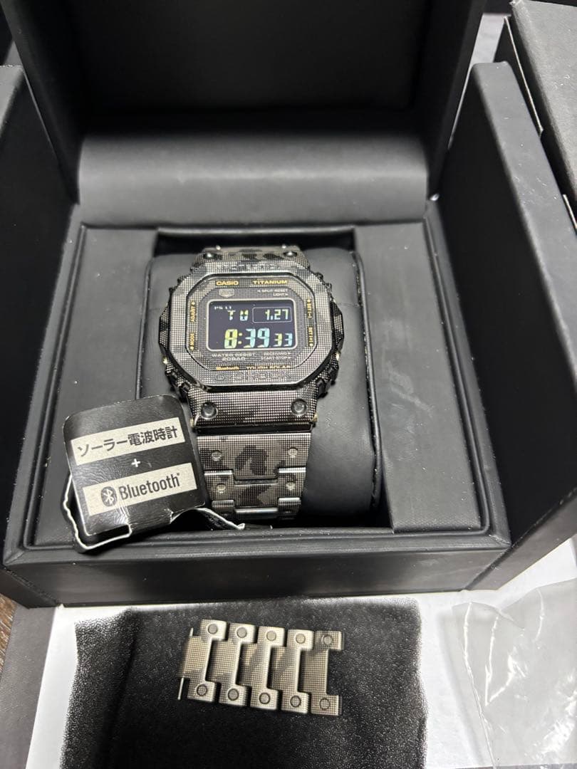 CASIO カシオ Gショック GMW-B5000TCM カモ　チタン G-SHOCK初⁉︎フルチタンカモフラージュGMW-B5000TCM | G-SHOCK買い取り