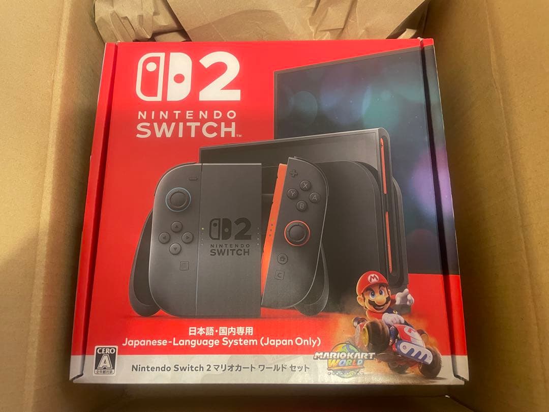 【新品】Nintendo Switch 2 日本語専用 マリオカートセット 楽天ブックス: 【セット商品】Nintendo Switch 2（日本語・国内専用