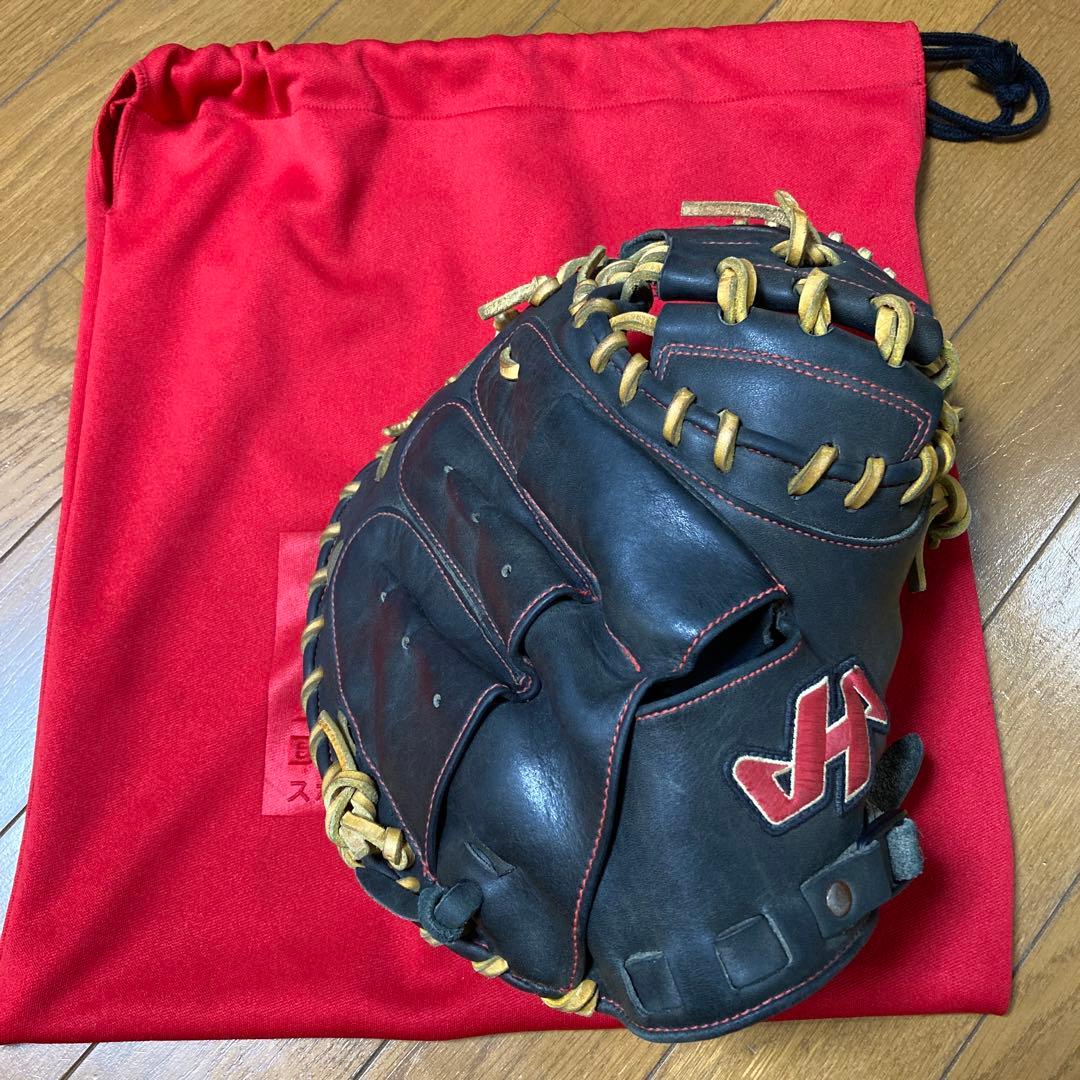 キャッチャーミット⭐︎ハタケヤマ⭐︎少年軟式用⭐︎袋付き ハタケヤマ（HATAKEYAMA） ☆袋プレ☆ 少年軟式グラブ キャッチャー