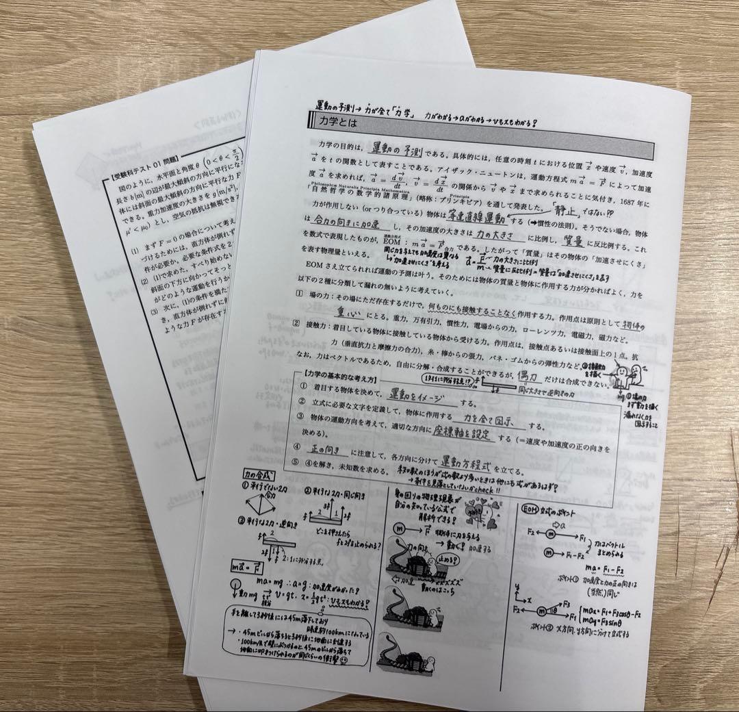 2025鉄緑会 高3物理発展講座授業冊子 久保先生プリント - メルカリ