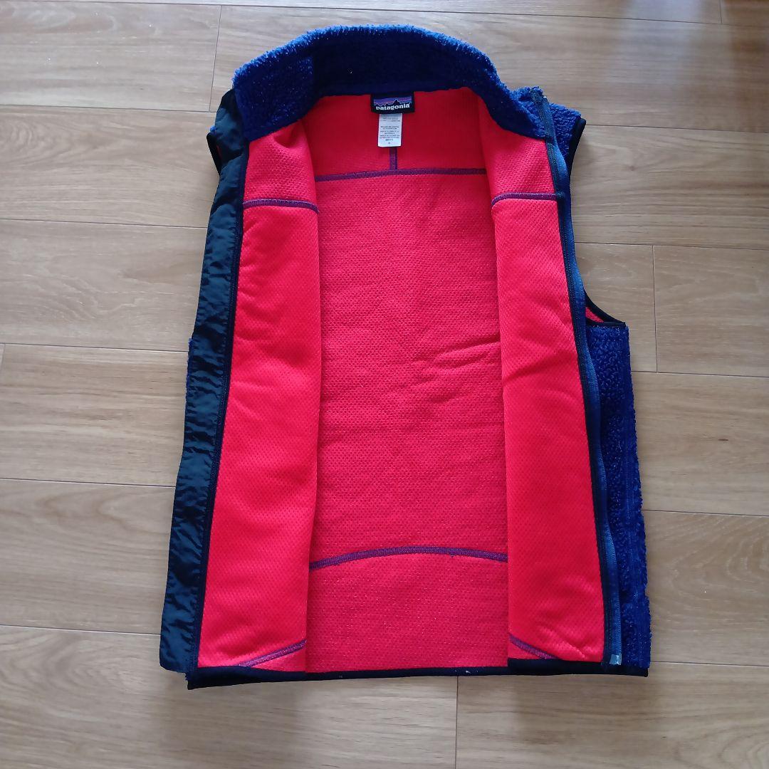 Patagonia フリースベスト ネイビー - メルカリ