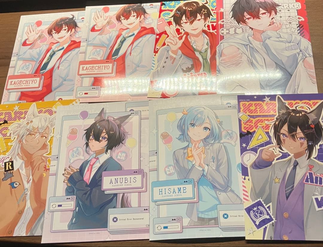 混血のカレコレ 全力回避フラグちゃん 人気投票ブロマイド計36枚