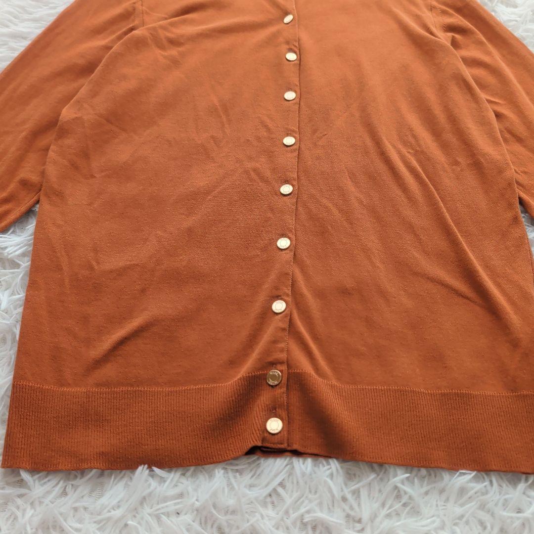 現行 ドゥーズィエムクラス FFgrace クルーネックカーディガン 金