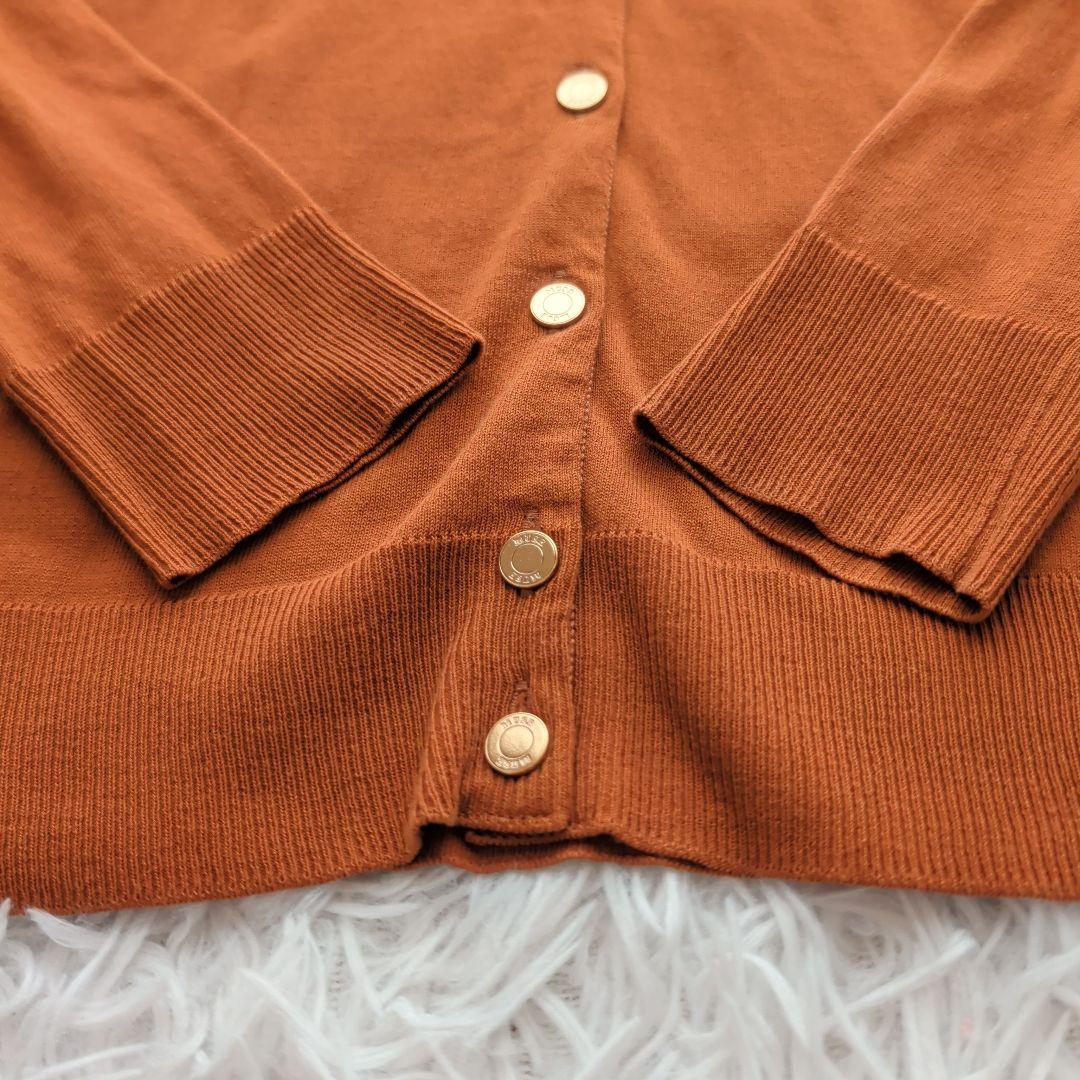 現行 ドゥーズィエムクラス FFgrace クルーネックカーディガン 金