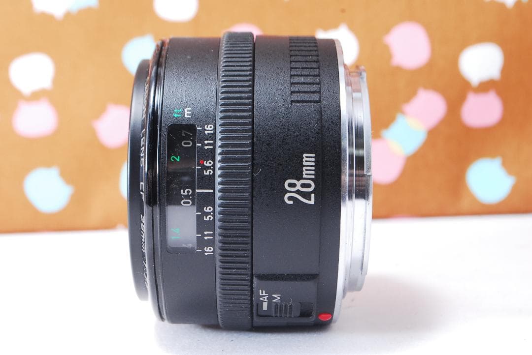 ✨人気の単焦点レンズ✨Canon EF 28mm F2.8 - メルカリ