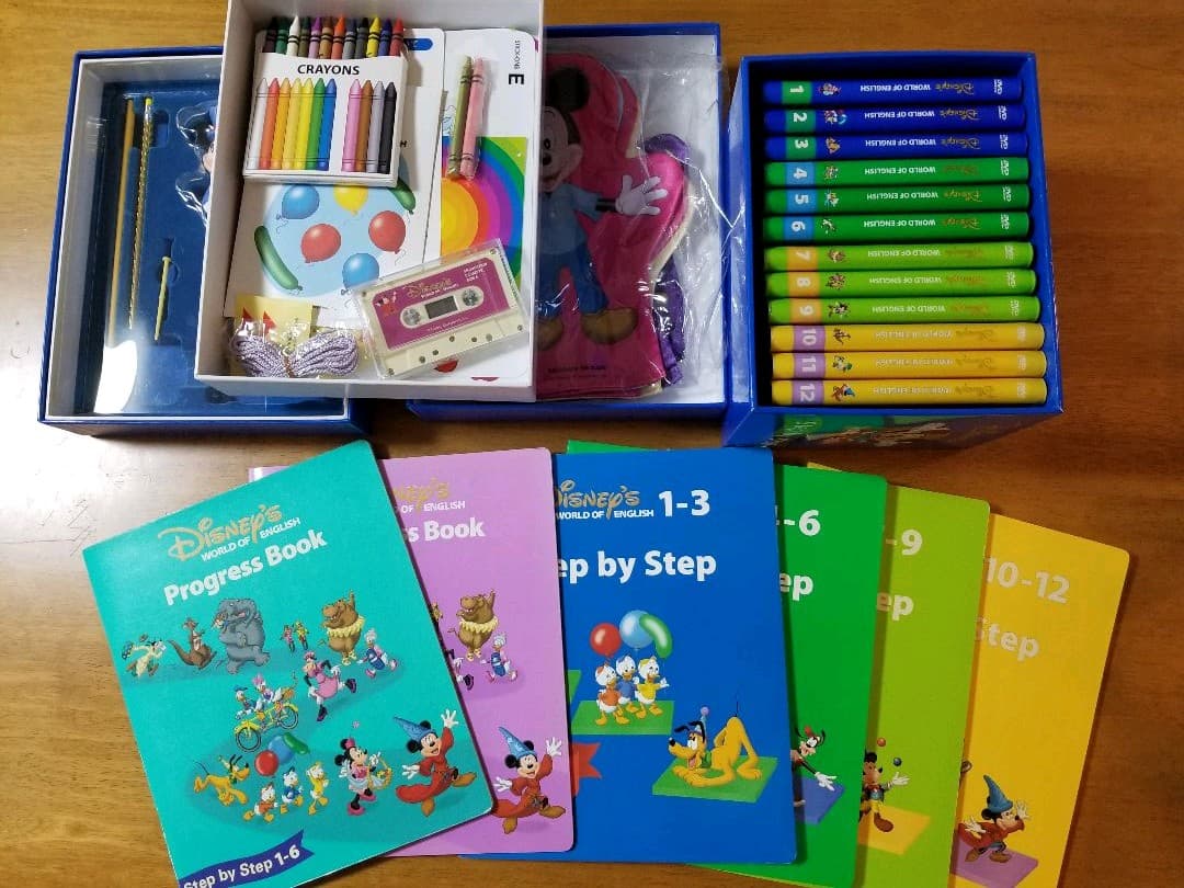 最終値下)DWE ディズニー英語システム ステップバイステップ - メルカリ
