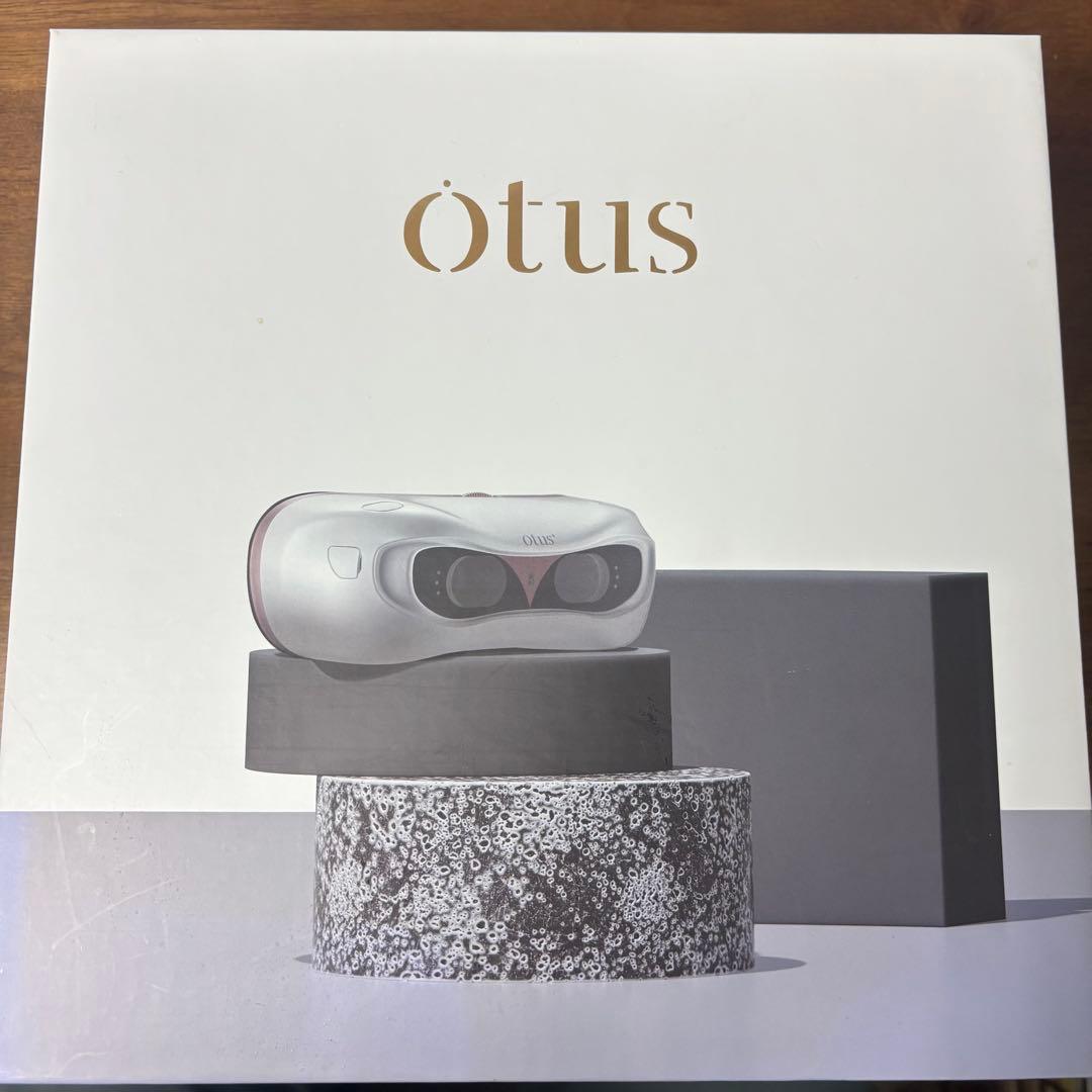 （ほぼ新品）オータス ビジョンセラピー OTUS 目に筋力をつけて正しく見る！5分間装着するだけで自動にトレーニング