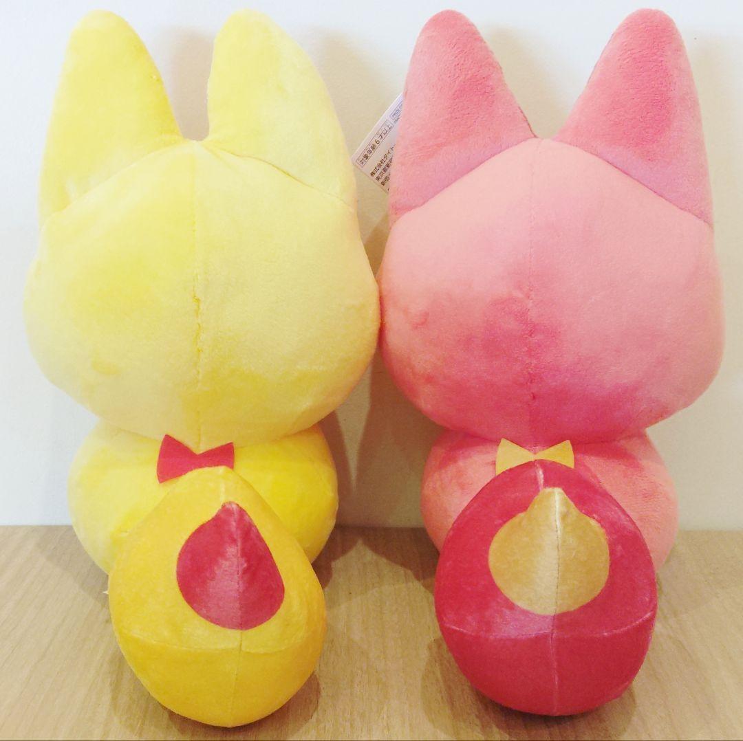 かみさまキツネとサラリーマン ぬいぐるみ こうばこずわり ベニ＆キン