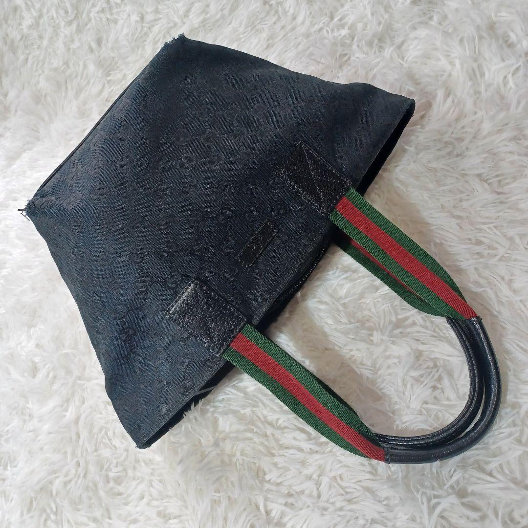 グッチ トートバッグ レディース シェリーライン キャンバス 舟形 GG柄